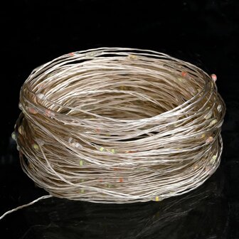 Lichtsnoer met 400 microLED&amp;apos;s meerkleurig 8 functies 40 m 4