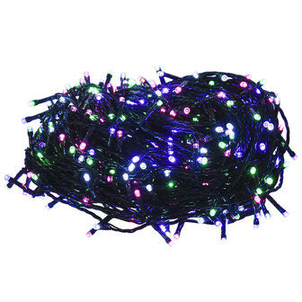 Lichtslinger met 400 LED&amp;apos;s 40 m PVC meerkleurig pastel 2