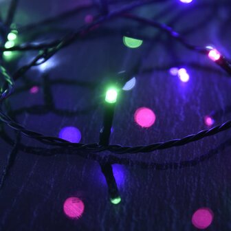Lichtslinger met 400 LED&amp;apos;s 40 m PVC meerkleurig pastel 6