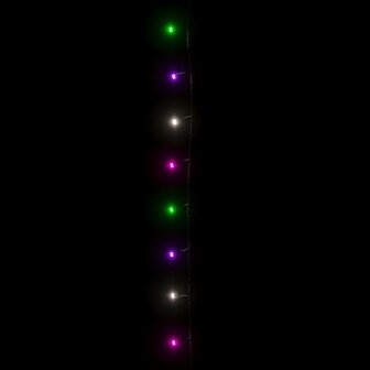 Lichtslinger met 2000 LED&amp;apos;s pastel meerkleurig 200 m PVC 4