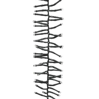 Lichtslinger cluster met 400 LED&amp;apos;s koudwit 7,4 m PVC 6