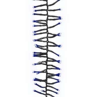 Lichtslinger cluster met 1000 LED&amp;apos;s blauw 11 m PVC 3