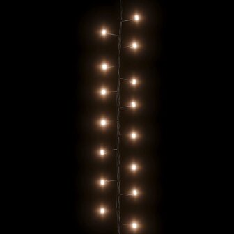 Lichtslinger compact met 400 LED&amp;apos;s warmwit 13 m PVC 5
