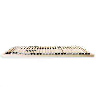Lattenbodem met 28 latten 7 zones 90x200 cm 3