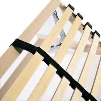 Lattenbodem met 28 latten 7 zones 90x200 cm 7