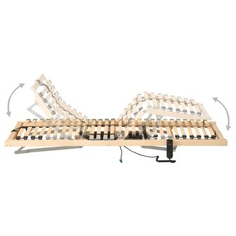 Lattenbodem met 28 latten 7 zones elektrisch 70x200 cm 2