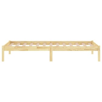 Bedframe massief hout 75x190 cm 5