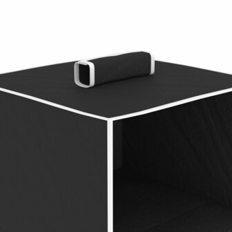 Kledingorganisers hangend 2 st met 4 schappen stof 7