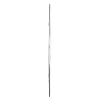 Wandspiegel 60x50 cm zilverkleurig 4