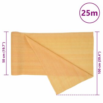Privacynet 195 g/m&sup2; 1x25 m HDPE zandkleurig 8