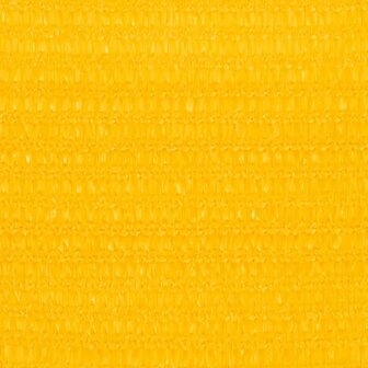 Zonnezeil 160 g/m&sup2; rechthoekig 2x3,5 m HDPE geel 5