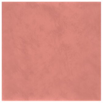 Wandpanelen 12 st 1,08 m&sup2; 30x30 cm fluweel roze 3