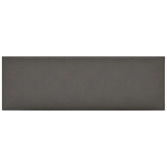 Wandpanelen 12 st 3,24 m&sup2; 90x30 cm kunstleer grijs 3