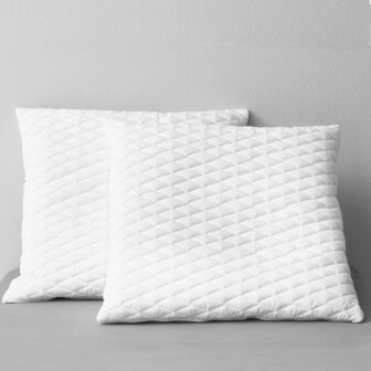 Kussens 2 st 70x60x14 cm traagschuim 1