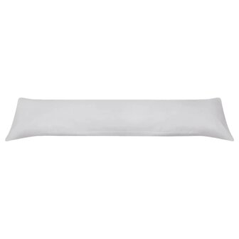 Zijslaapkussen 40x145 cm grijs 2