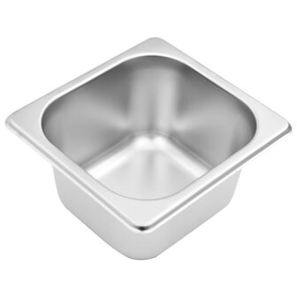 Gastronormbakkenhouder met 5 GN 1/6 bakken roestvrij staal 8