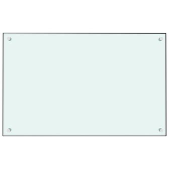  Spatscherm keuken 80x50 cm gehard glas wit 2