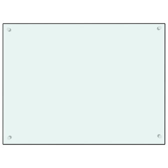  Spatscherm keuken 80x60 cm gehard glas wit 2