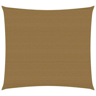 Zonnezeil 160 g/m&sup2; 2,5x3 m HDPE taupe 1