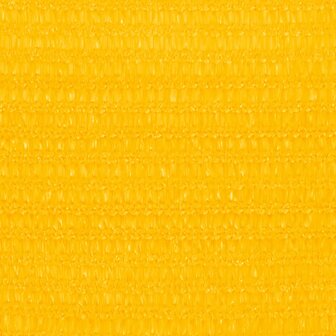 Zonnezeil 160 g/m&sup2; rechthoekig 2x2,5 m HDPE geel 5