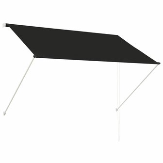 Luifel uittrekbaar 200x150 cm antraciet 2