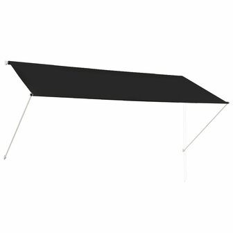Luifel uittrekbaar 300x150 cm antraciet 2