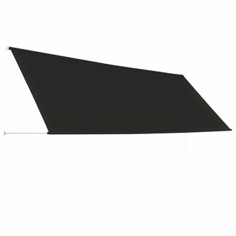 Luifel uittrekbaar 400x150 cm antraciet 4