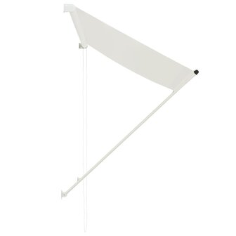 Luifel uittrekbaar 150x150 cm cr&egrave;me 3