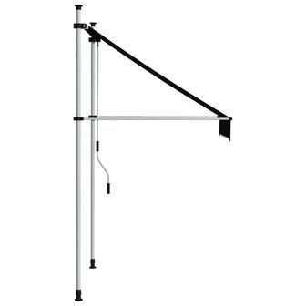 Luifel handmatig uittrekbaar 100 cm antraciet 3