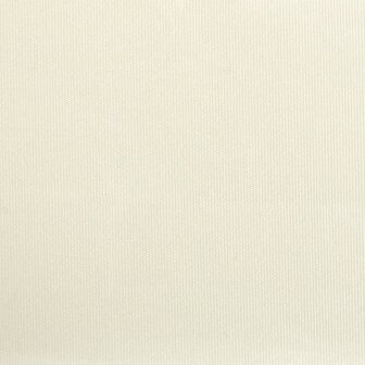 Luifel uittrekbaar 400x150 cm stof en staal cr&egrave;mekleurig 10