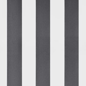 Luifel automatisch uittrekbaar 500x300 cm antracietkleur en wit 10