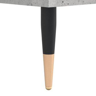 Schoenenkast 30x35x105 cm bewerkt hout betongrijs 10