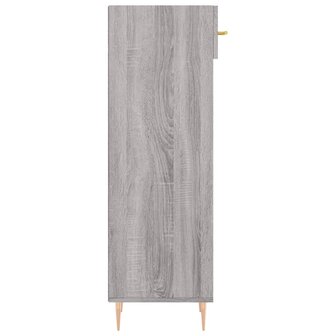 Schoenenkast 30x35x105 cm bewerkt hout grijs sonoma eikenkleur 7