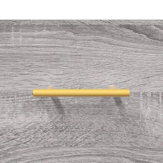 Schoenenkast 30x35x105 cm bewerkt hout grijs sonoma eikenkleur 9