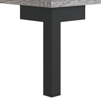 Schoenenkast 30x35x105 cm bewerkt hout grijs sonoma eikenkleur 10