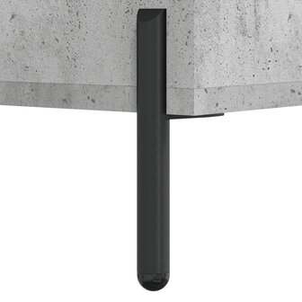 Schoenenkast 30x35x105 cm bewerkt hout betongrijs 10