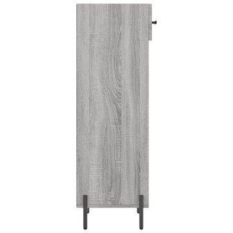 Schoenenkast 30x35x105 cm bewerkt hout grijs sonoma eikenkleur 7