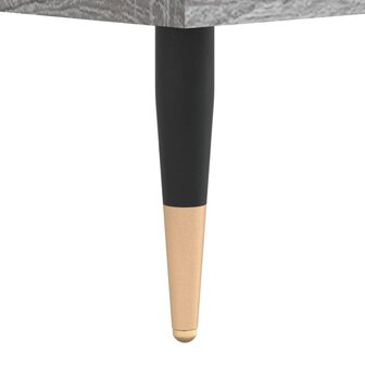 Platenkast 84,5x38x89 cm bewerkt hout grijs sonoma eikenkleurig 8