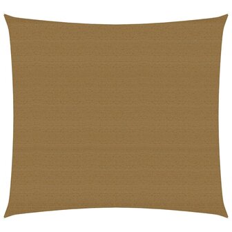 Zonnezeil 160 g/m&sup2; 2x2,5 m HDPE taupe 1