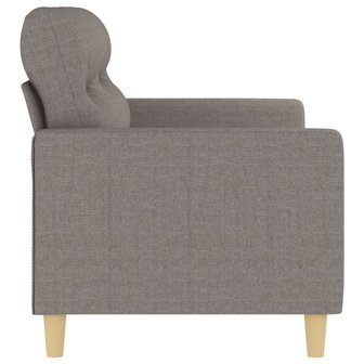 Tweezitsbank 140 cm stof taupe 4