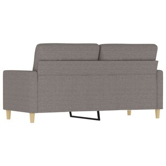 Tweezitsbank 140 cm stof taupe 5