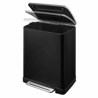 EKO Pedaalemmer E-Cube 50 L matzwart 4