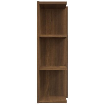 Badkamerspiegelkast 80x20,5x64 cm bewerkt hout bruin eikenkleur 7