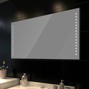 Badkamerspiegel met LEDs 100x60 cm 2