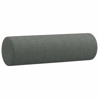 Sierkussens 2 st 15x50 cm stof donkergrijs 3