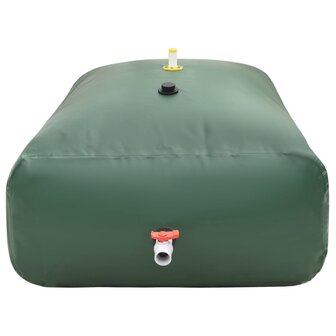 Watertank met kraan opvouwbaar 2100 L PVC 3