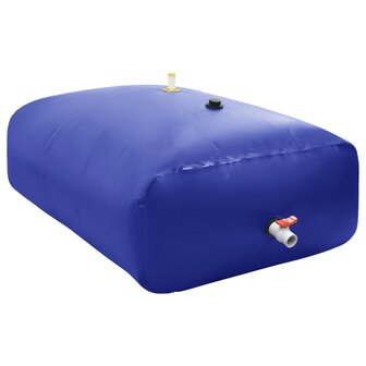 Watertank met kraan opvouwbaar 2100 L PVC 1