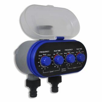 Elektrische Irrigatie watertimer (2 uitgangen) 1