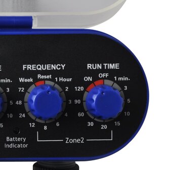 Elektrische Irrigatie watertimer (2 uitgangen) 6