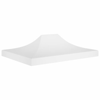 Partytentdak 270 g/m&sup2; 4x3 m wit 1